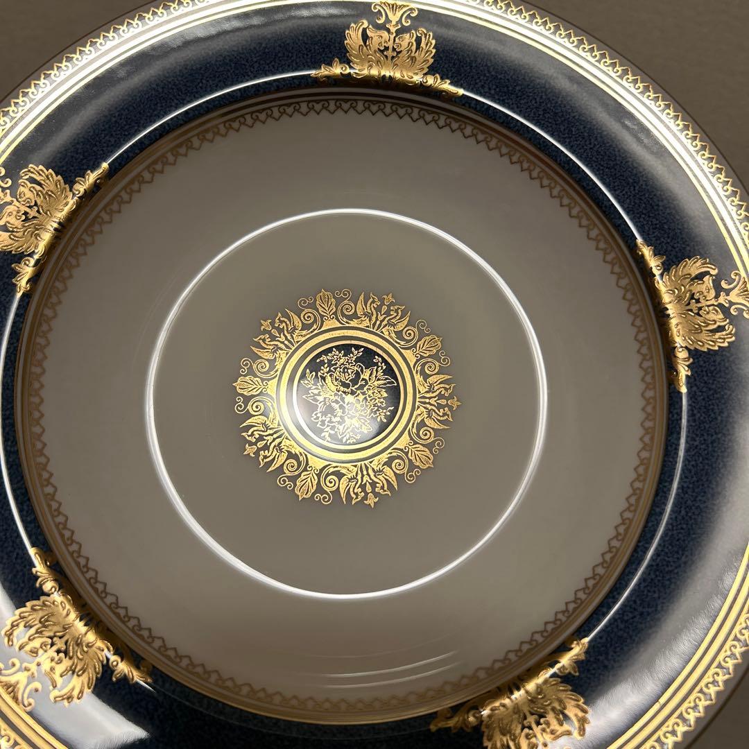 ウェッジウッド　コロンビア　パウダーブルー　スーププレート　ディナープレート