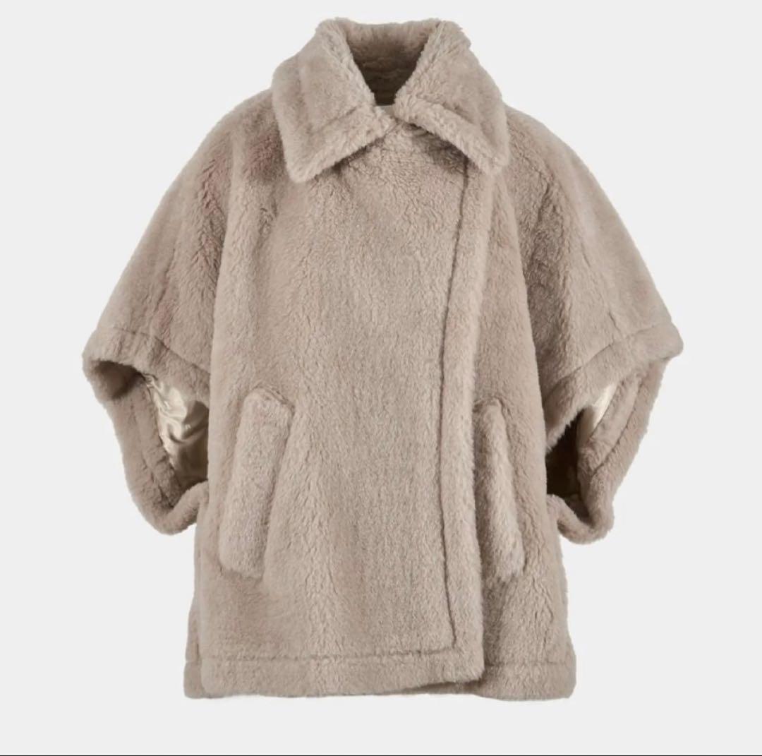 Max Mara TEBE テディ　ケープコート