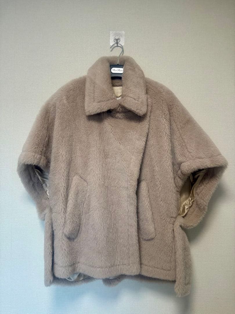 Max Mara TEBE テディ　ケープコート
