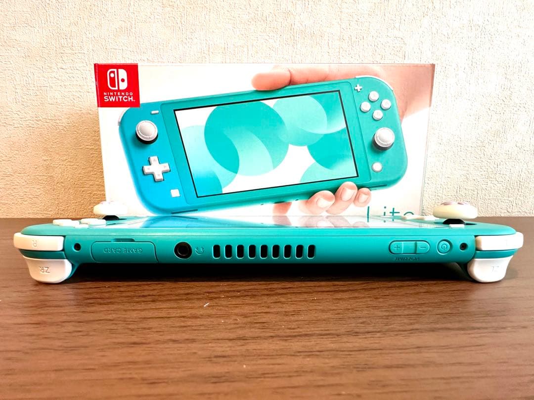 【極美品】Nintendo Switch Lite ターコイズ 本体 おまけ付き