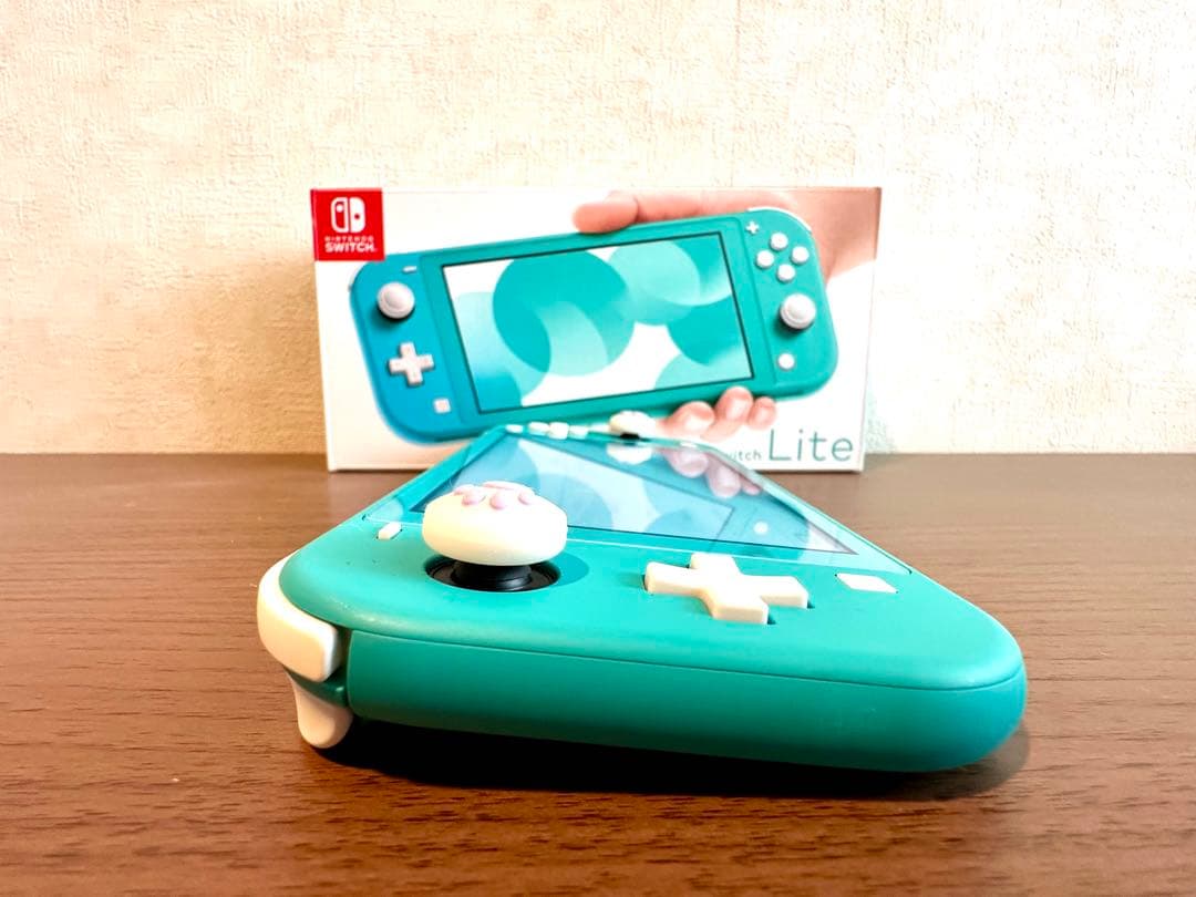 【極美品】Nintendo Switch Lite ターコイズ 本体 おまけ付き