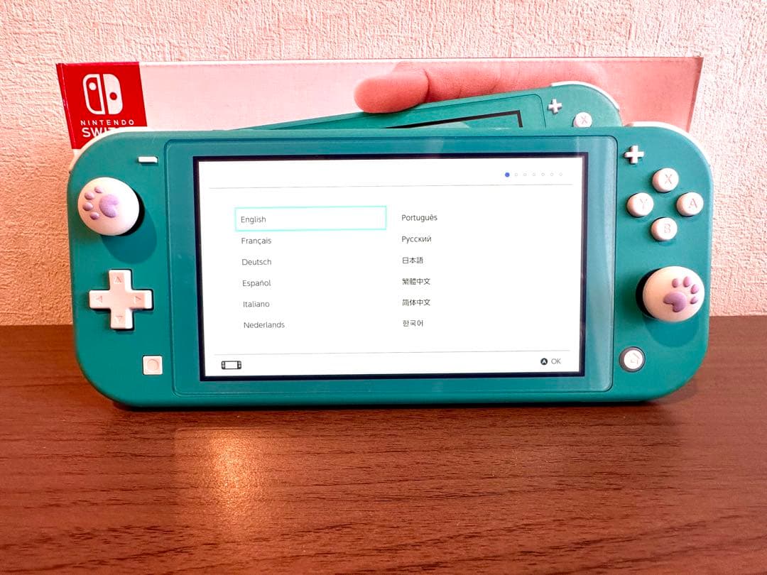 【極美品】Nintendo Switch Lite ターコイズ 本体 おまけ付き