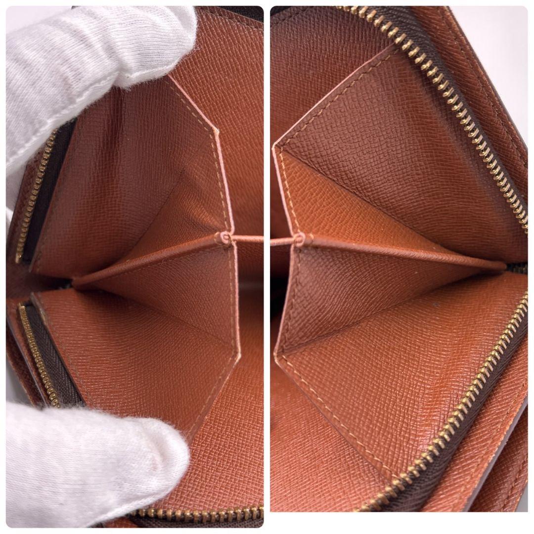 【廃盤】ルイヴィトン ポルトパピエジップ モノグラム パスケース付き 折り財布