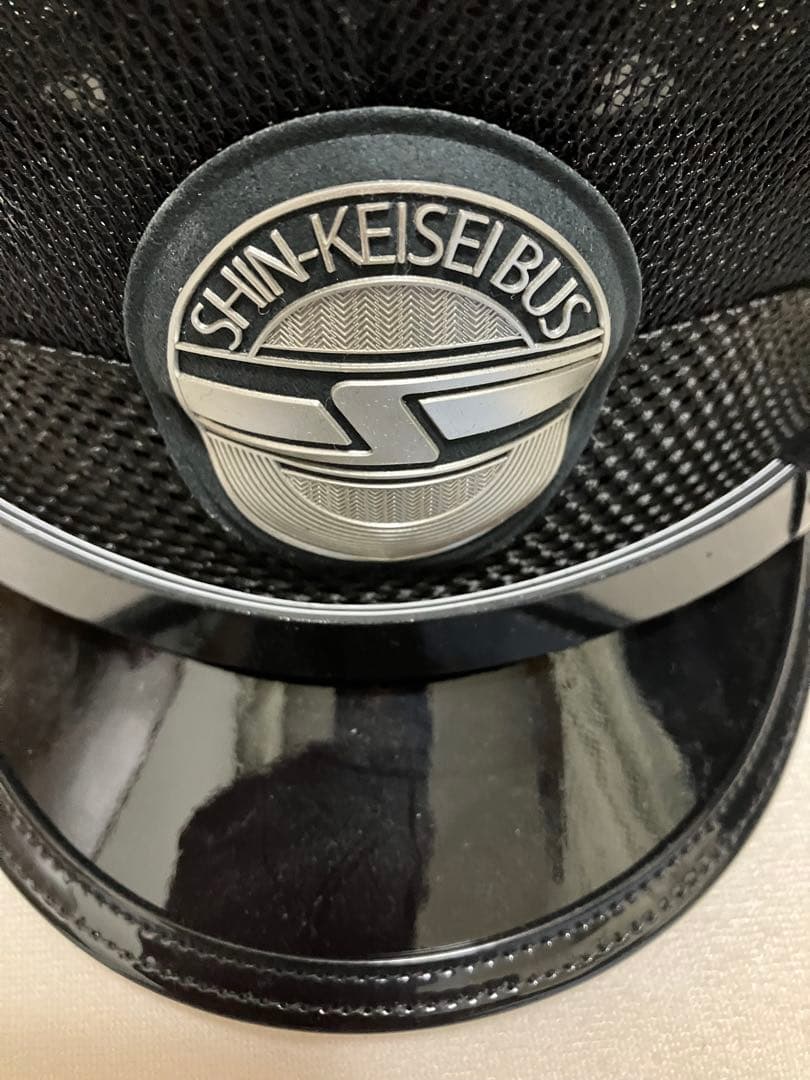 SHIN KEISEI BUS 新京成バス帽子 サイズ59 新品ネクタイ付き