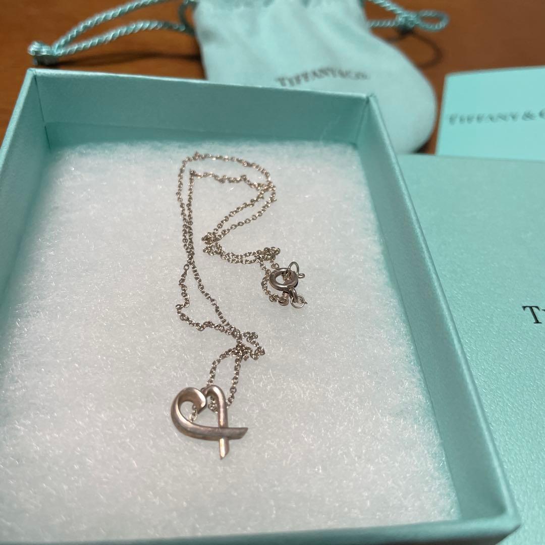 Tiffany & Co. シルバーネックレス ハートチャーム