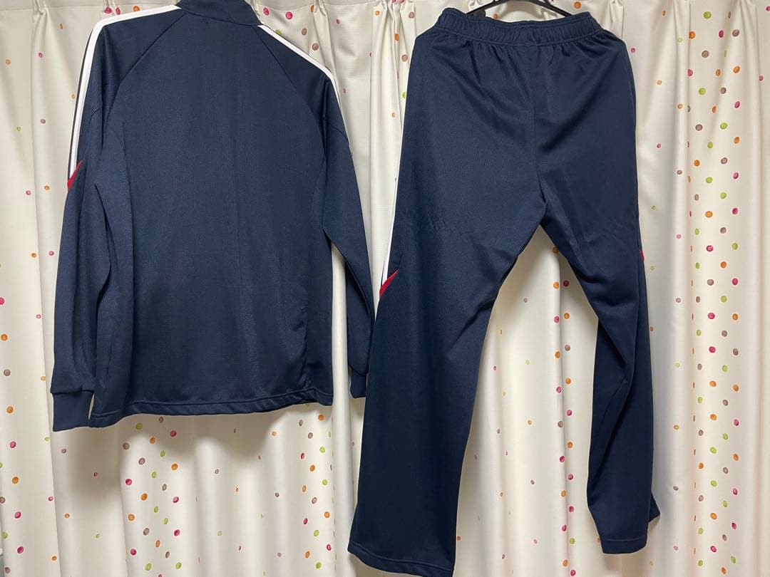 adidas ジャージ上下2セット Mブラック&ネイビー