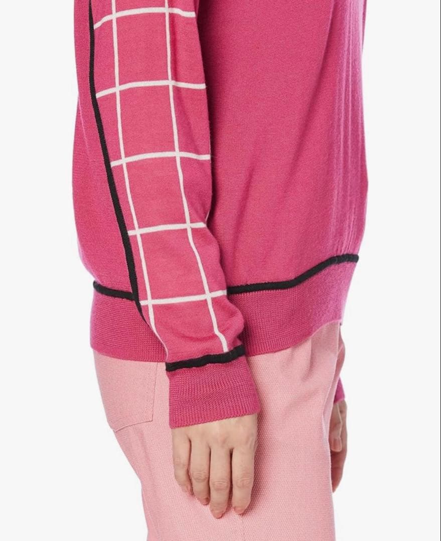 【タグ付未使用品】Munsingwear クルーネック長袖ニット　レディース