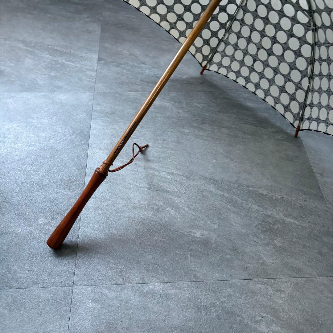 umbrella leaf ドット日傘