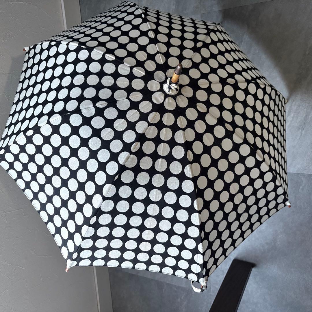 umbrella leaf ドット日傘