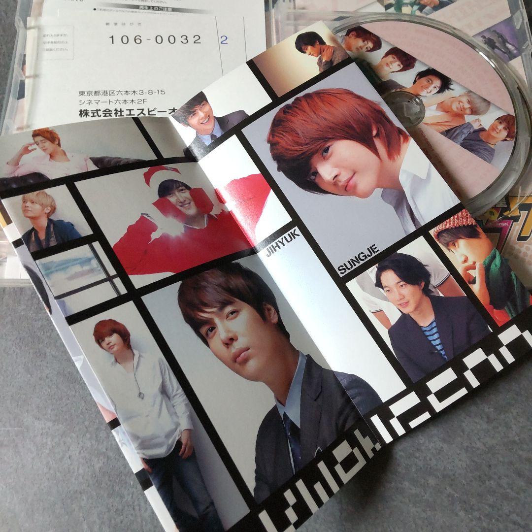 【廃盤】超新星 Six Stars BEST CLIPS～など DVD3点