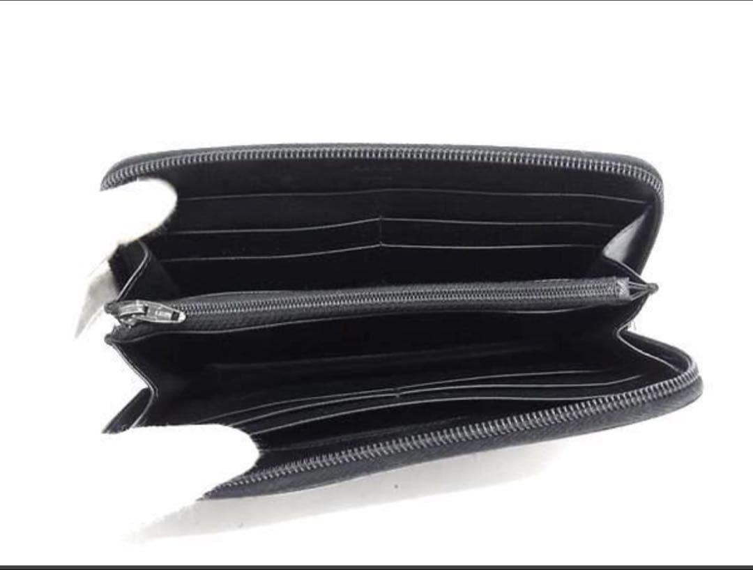 【新春特価❣️】PRADA プラダ サフィアーノ ラウンドジップ 長財布 黒