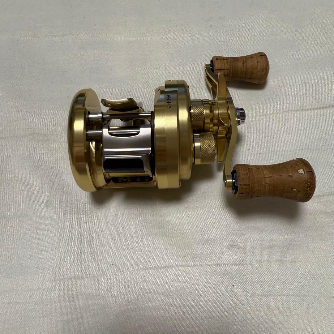 ☆希少☆ シマノ　カルカッタ　コンクエスト51左巻き　カスタム　ノーマルパーツ付