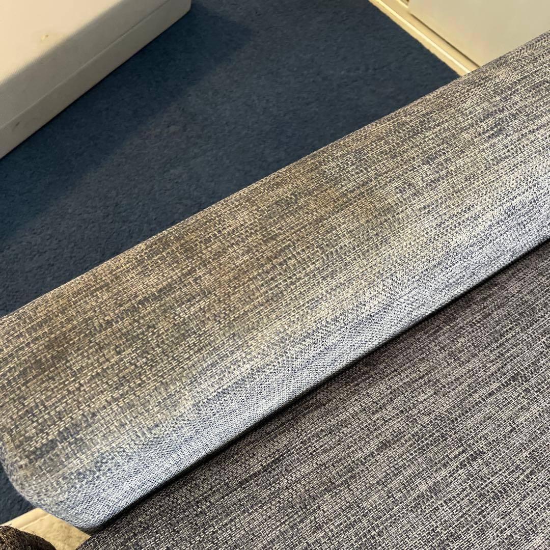 ニトリ　L字型グレーソファ 2、3人掛け　東京・足立区まで引き取り限定！