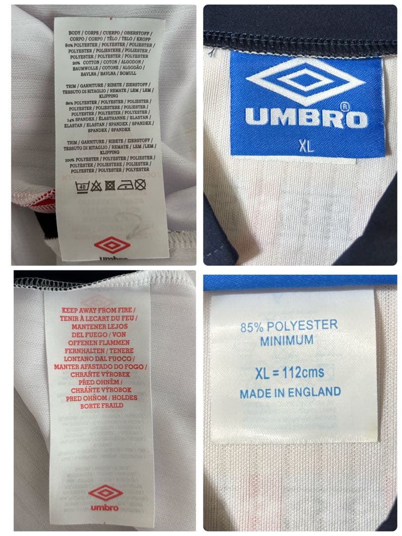 UMBRO アンブロ　イングランド代表 OWEN 20 オーウェン　ユニホーム