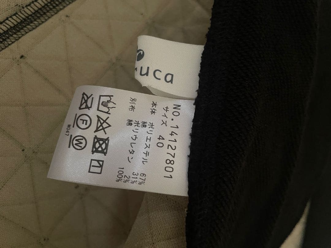 【新品】センソユニコ　ルクルカ　ブルゾン　定価3万1900円　Mサイズ　黒