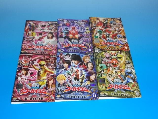 DVD 海賊戦隊ゴーカイジャー 12巻 全巻 レンタル