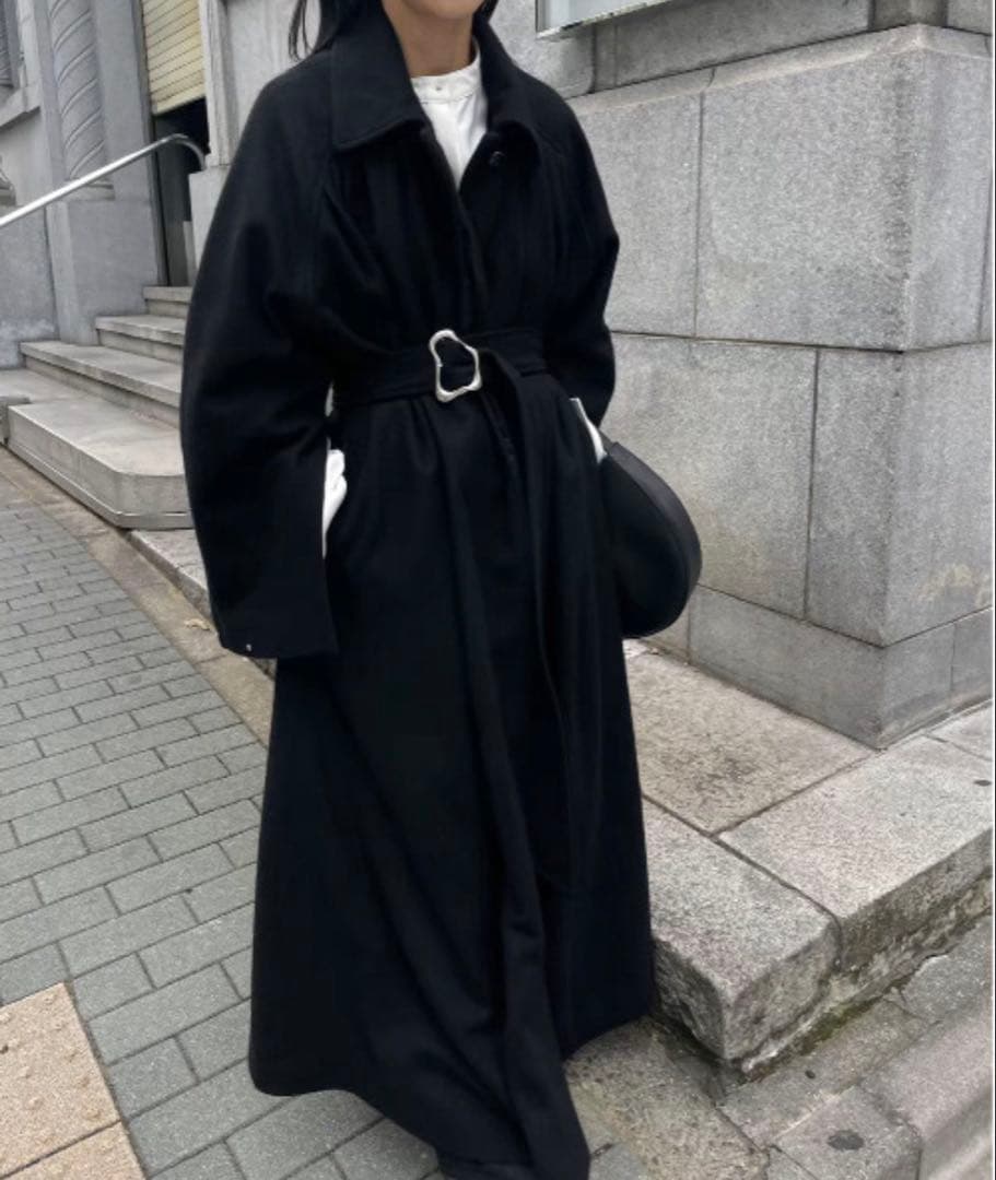 ジャケット・アウター Ameri UND FRONT GATHER OPEN SLEEVE COAT