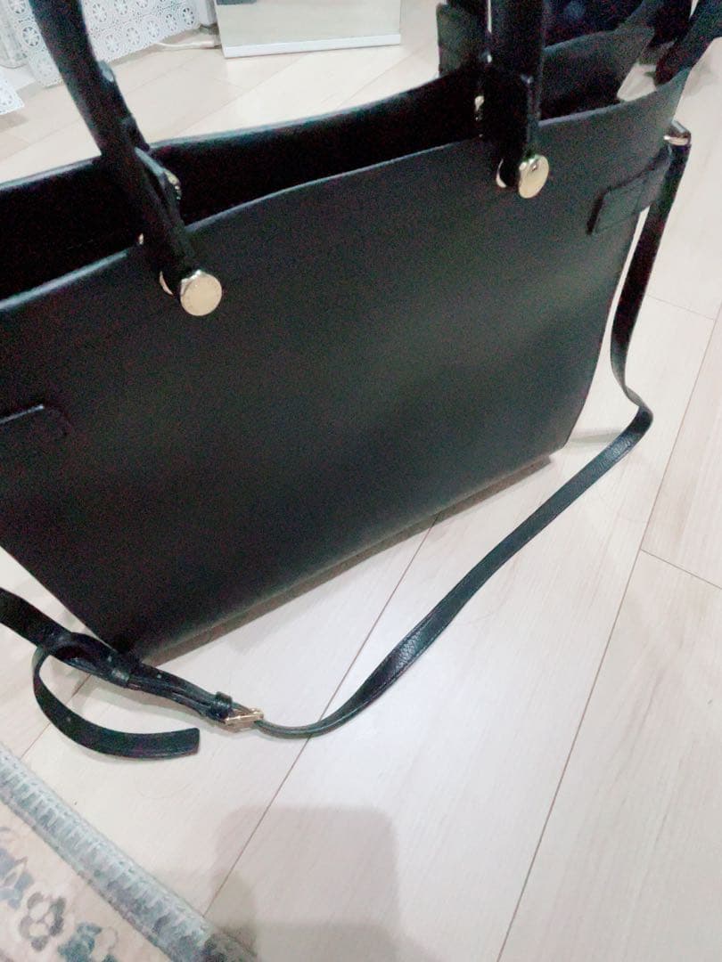 早い者勝　フルラ　FRULA ビジネスバック　黒　美品