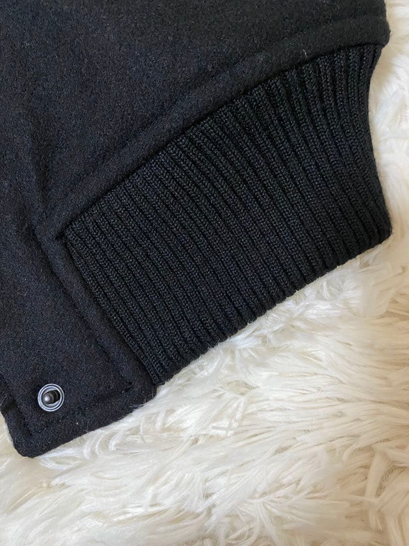 23区 ブルゾン ラムレザー コンビスタジャン レザージャケット　L