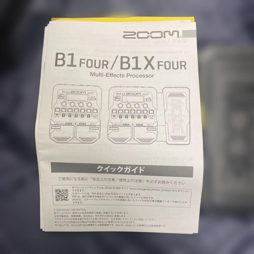 ZOOM B1X FOUR マルチエフェクター