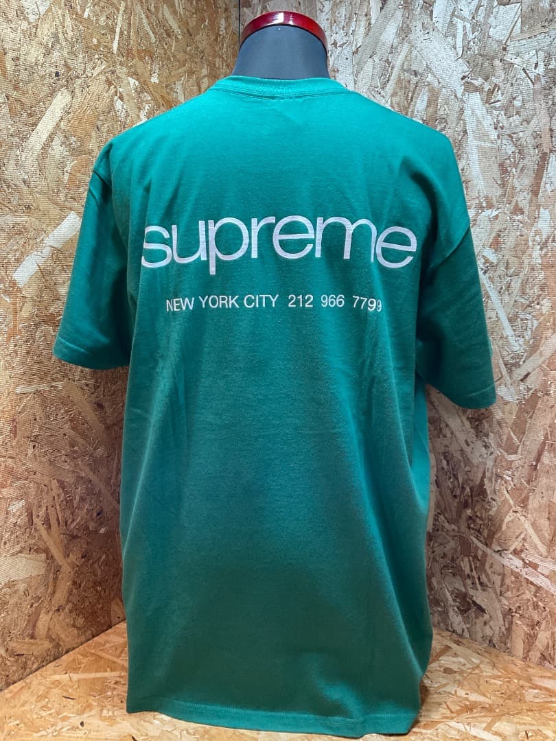 タグ付 未使用 シュプリーム 23FW NYC Tee Light Pine L