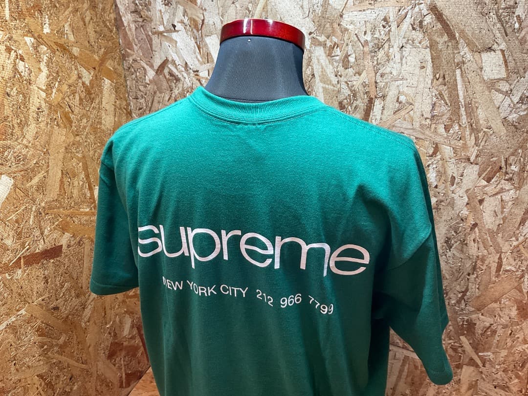 タグ付 未使用 シュプリーム 23FW NYC Tee Light Pine L