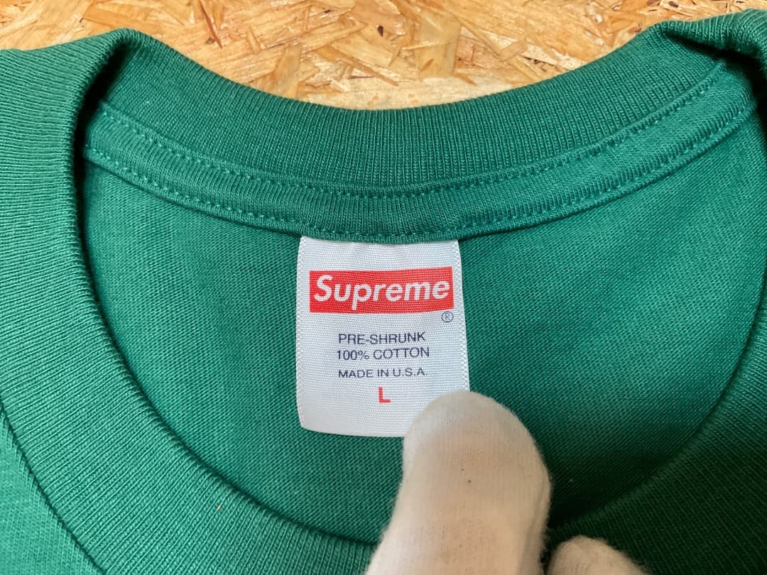 タグ付 未使用 シュプリーム 23FW NYC Tee Light Pine L