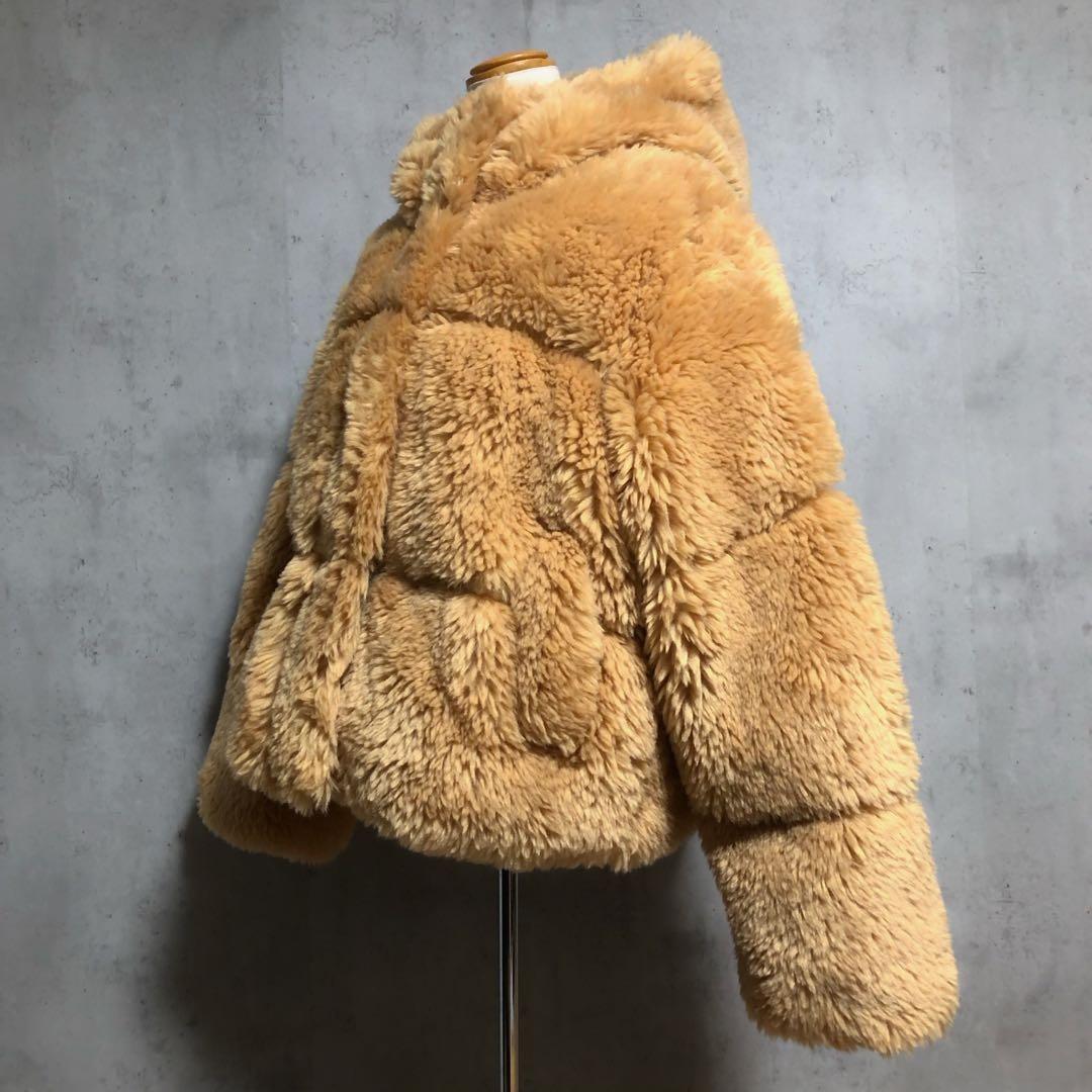 極美品　UGG アグ ロニー パッファー ハイ パイルファージャケット　M