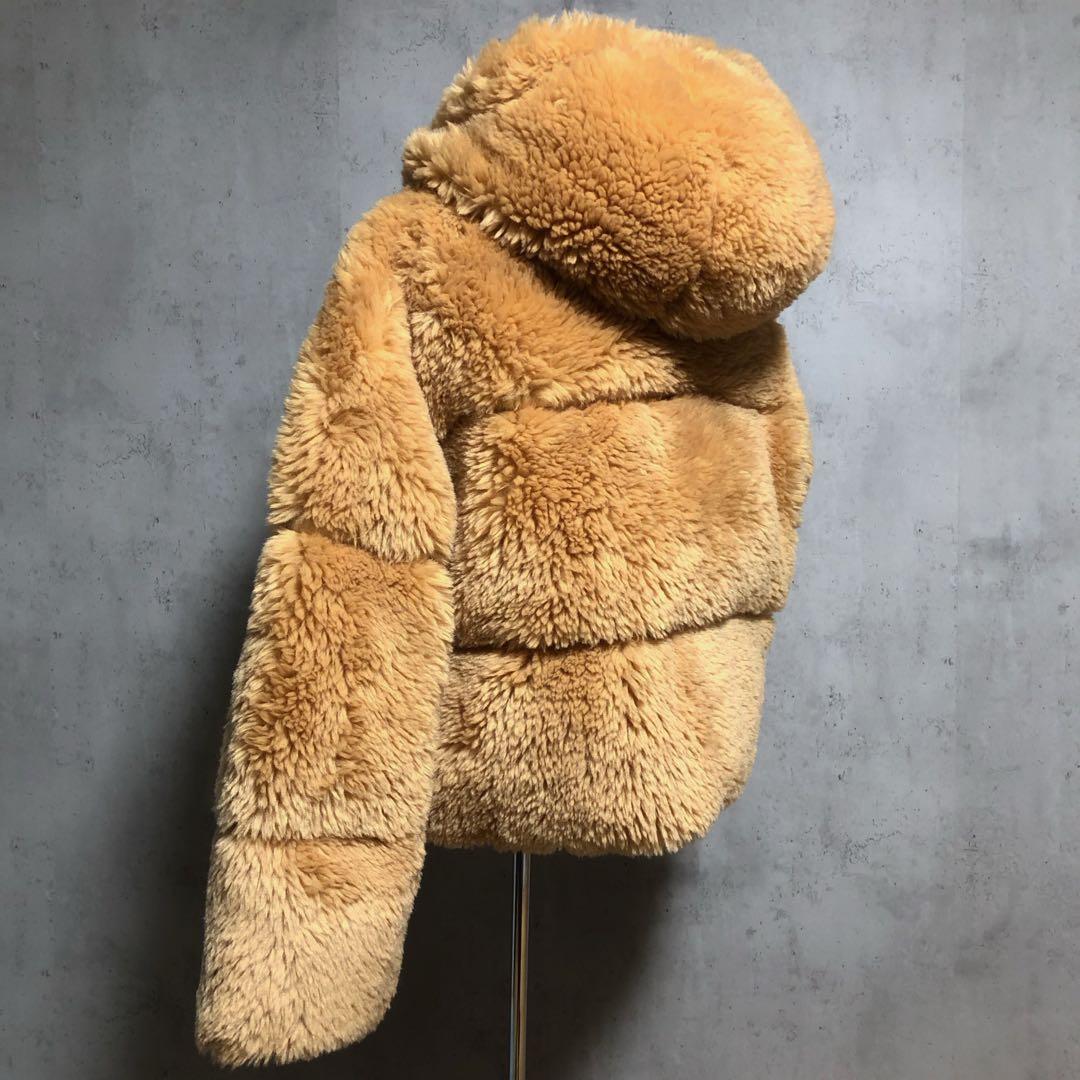 極美品　UGG アグ ロニー パッファー ハイ パイルファージャケット　M