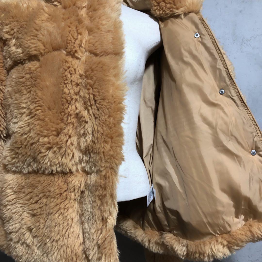 極美品　UGG アグ ロニー パッファー ハイ パイルファージャケット　M