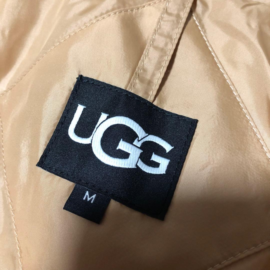 極美品　UGG アグ ロニー パッファー ハイ パイルファージャケット　M