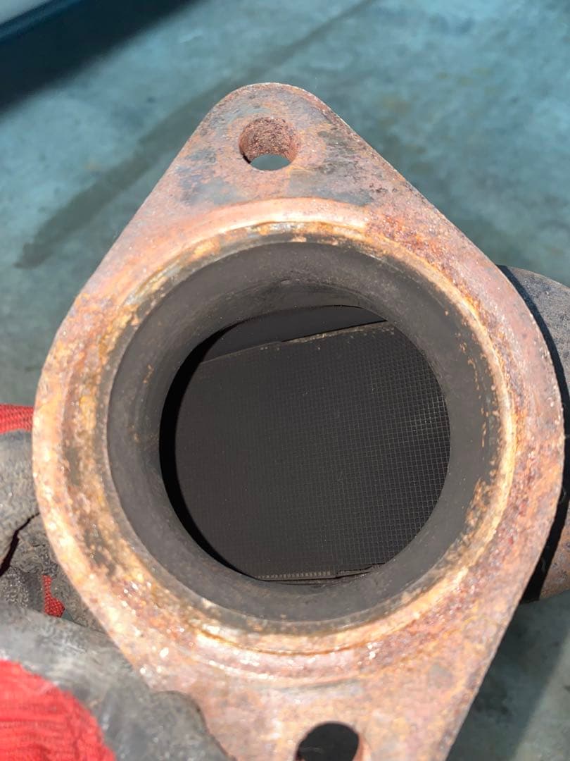 コルベット c6 エキマニ　触媒