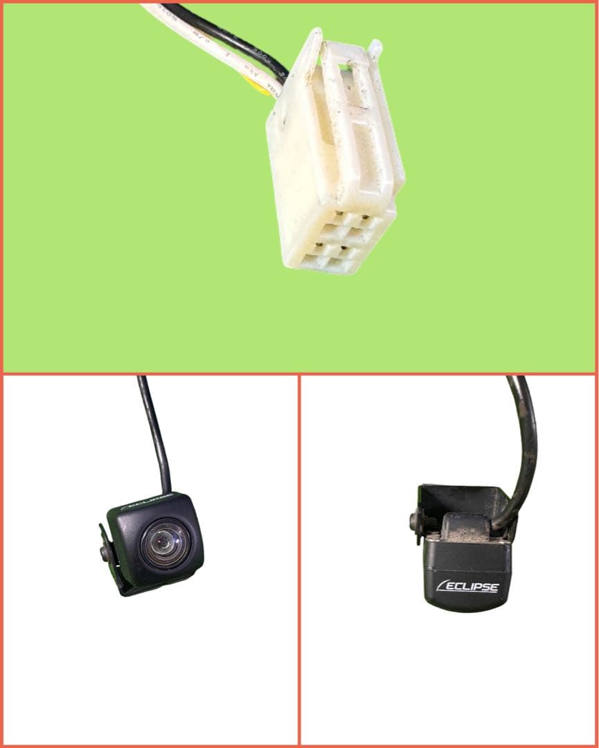 ECLIPSE BEC113/BEC113G エクリプス バックカメラ　＋ETC