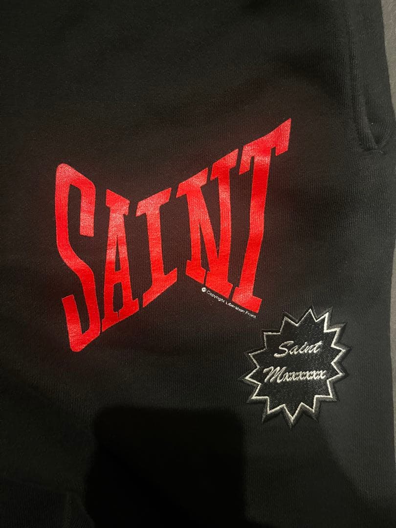 Saint Michael 黒 ショートパンツ