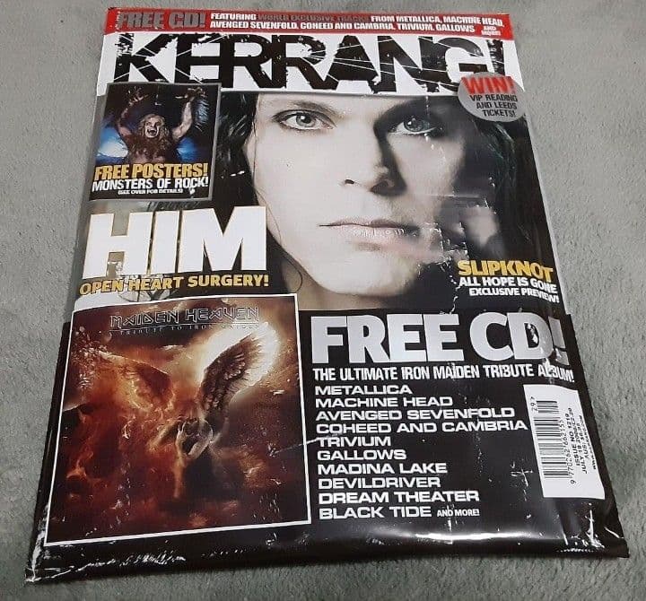 KERRANG！ ISSUE NO 1219 IRON MAIDEN