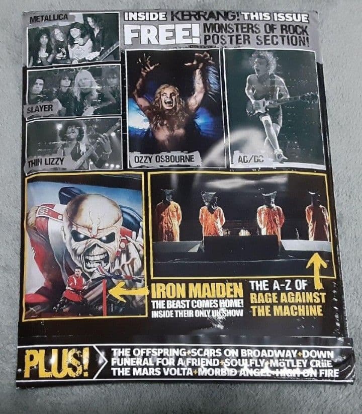 KERRANG！ ISSUE NO 1219 IRON MAIDEN