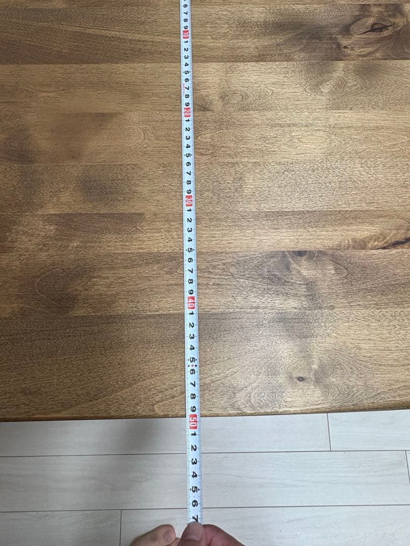 【大阪府茨木市引取限定】和モダン W110 天然木ローテーブル アンセム