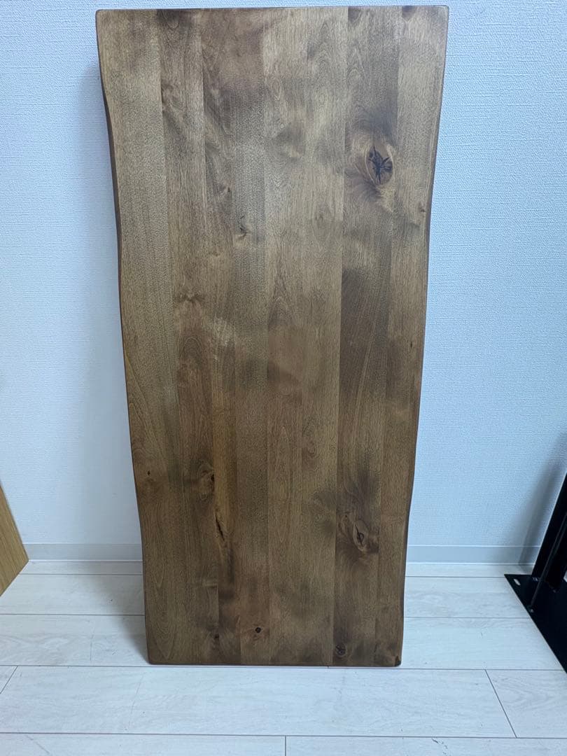 【大阪府茨木市引取限定】和モダン W110 天然木ローテーブル アンセム