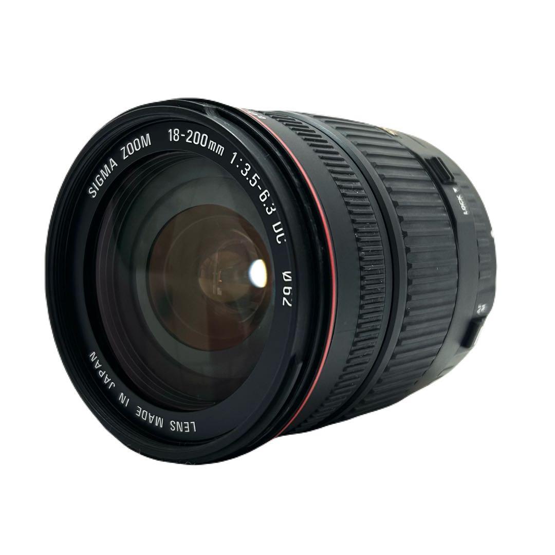 レンズ(ズーム) Sigma DC 18-200mm 1:3.5-6.3 for Canon EF
