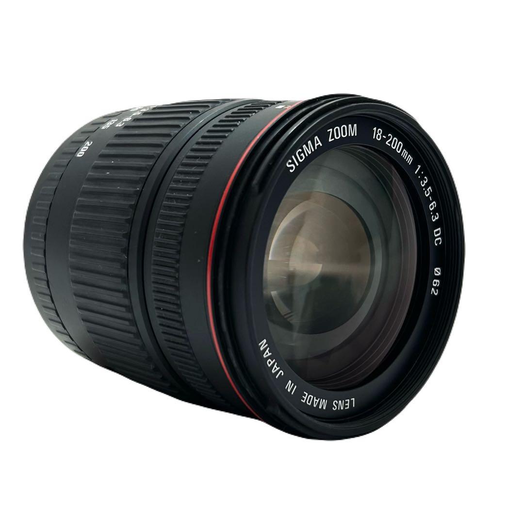 レンズ(ズーム) Sigma DC 18-200mm 1:3.5-6.3 for Canon EF