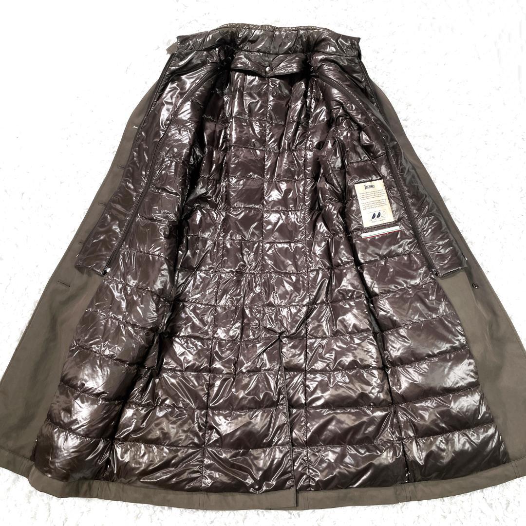 良品✨ HERNO ダウンライナー付 トレンチコート イタリア製 44 カーキ