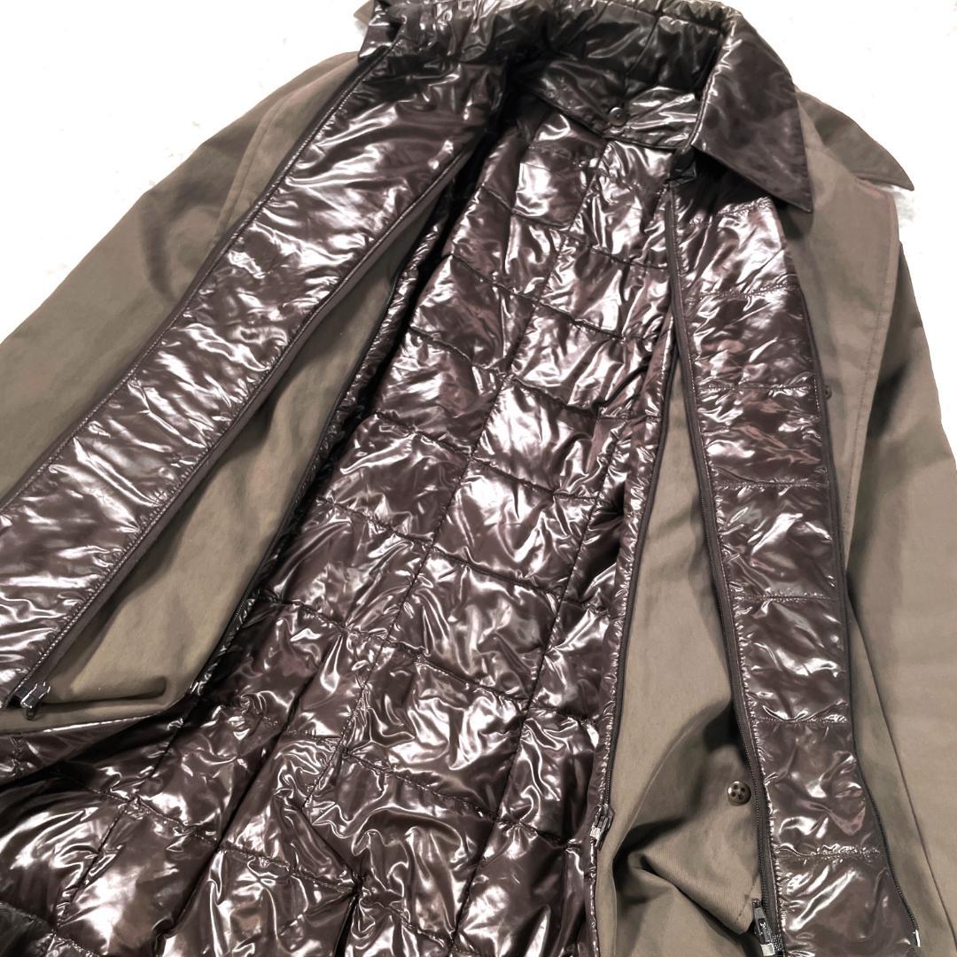 良品✨ HERNO ダウンライナー付 トレンチコート イタリア製 44 カーキ