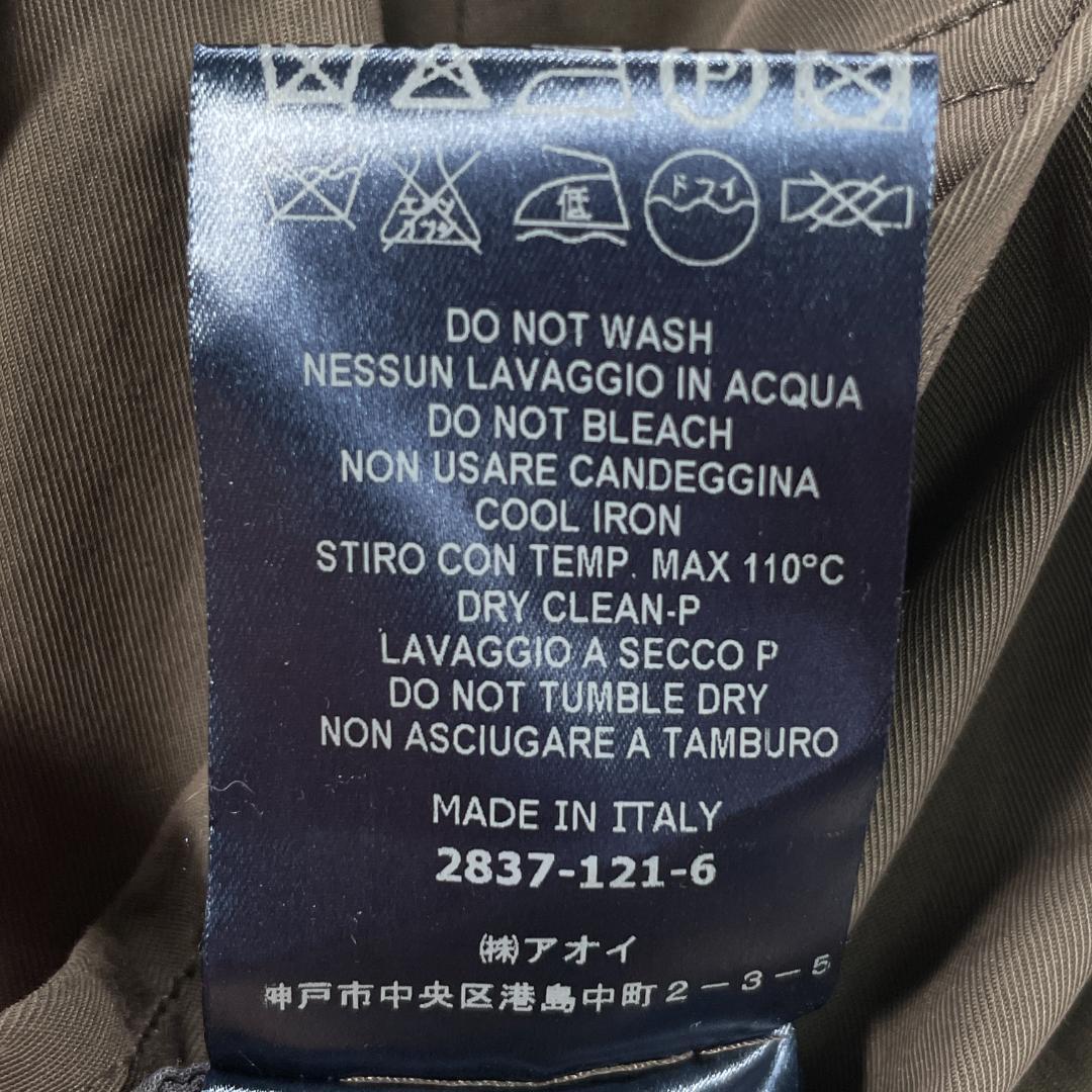 良品✨ HERNO ダウンライナー付 トレンチコート イタリア製 44 カーキ