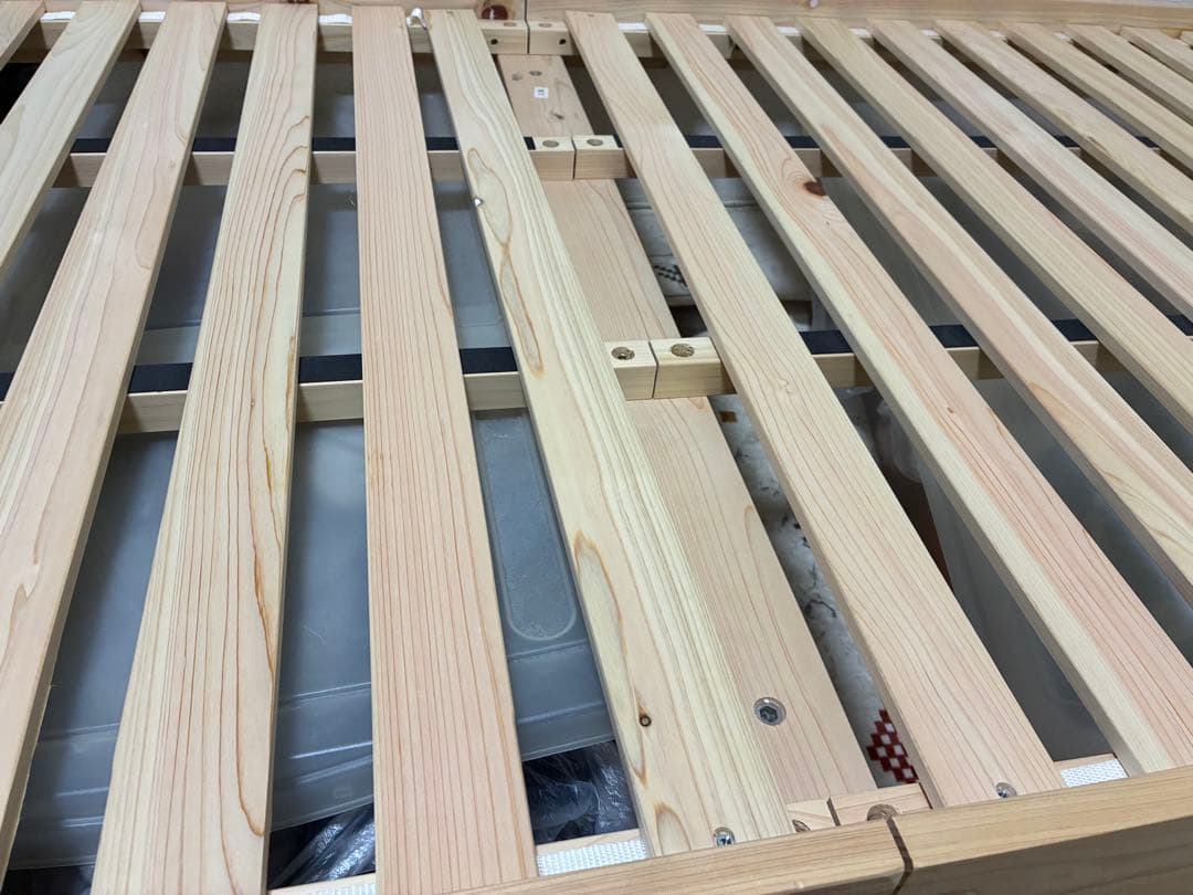 シングル 総ヒノキすのこベッドフレーム(N-NTL)