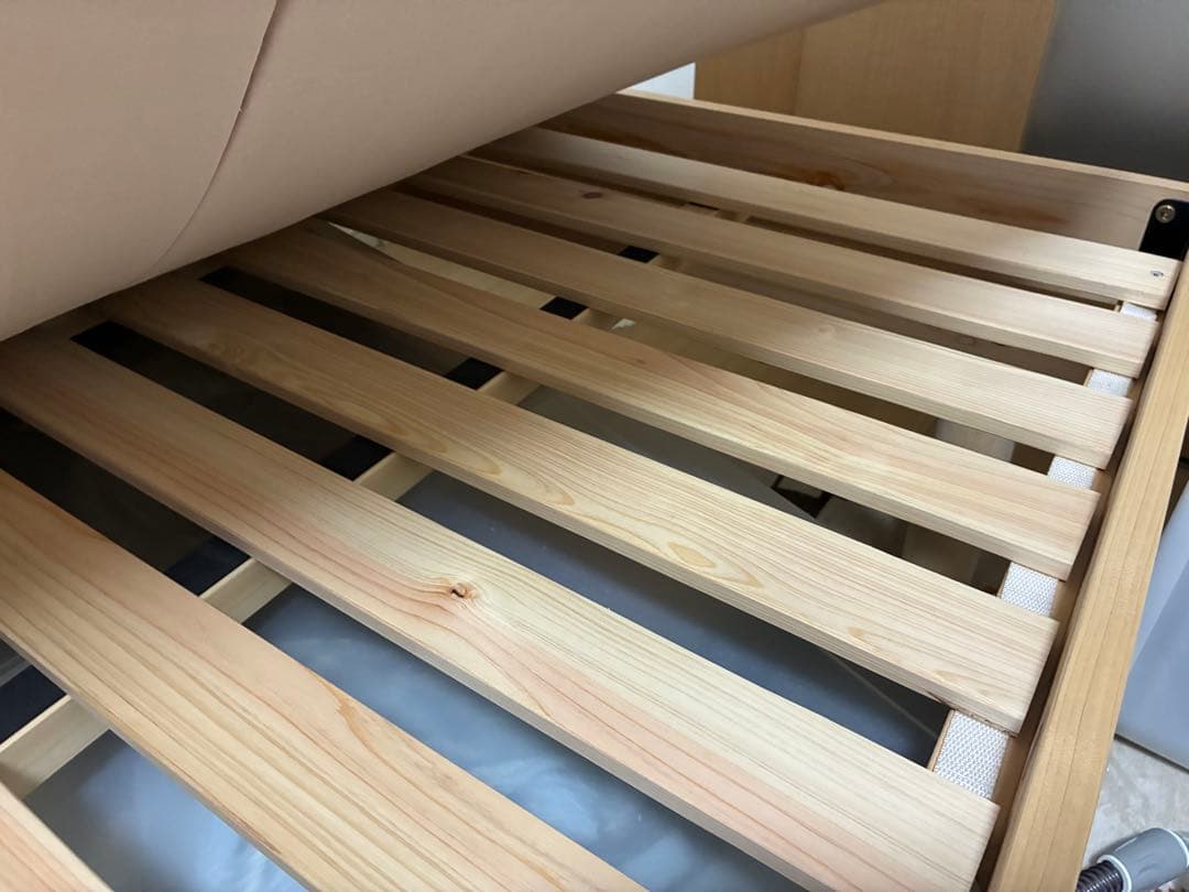 シングル 総ヒノキすのこベッドフレーム(N-NTL)