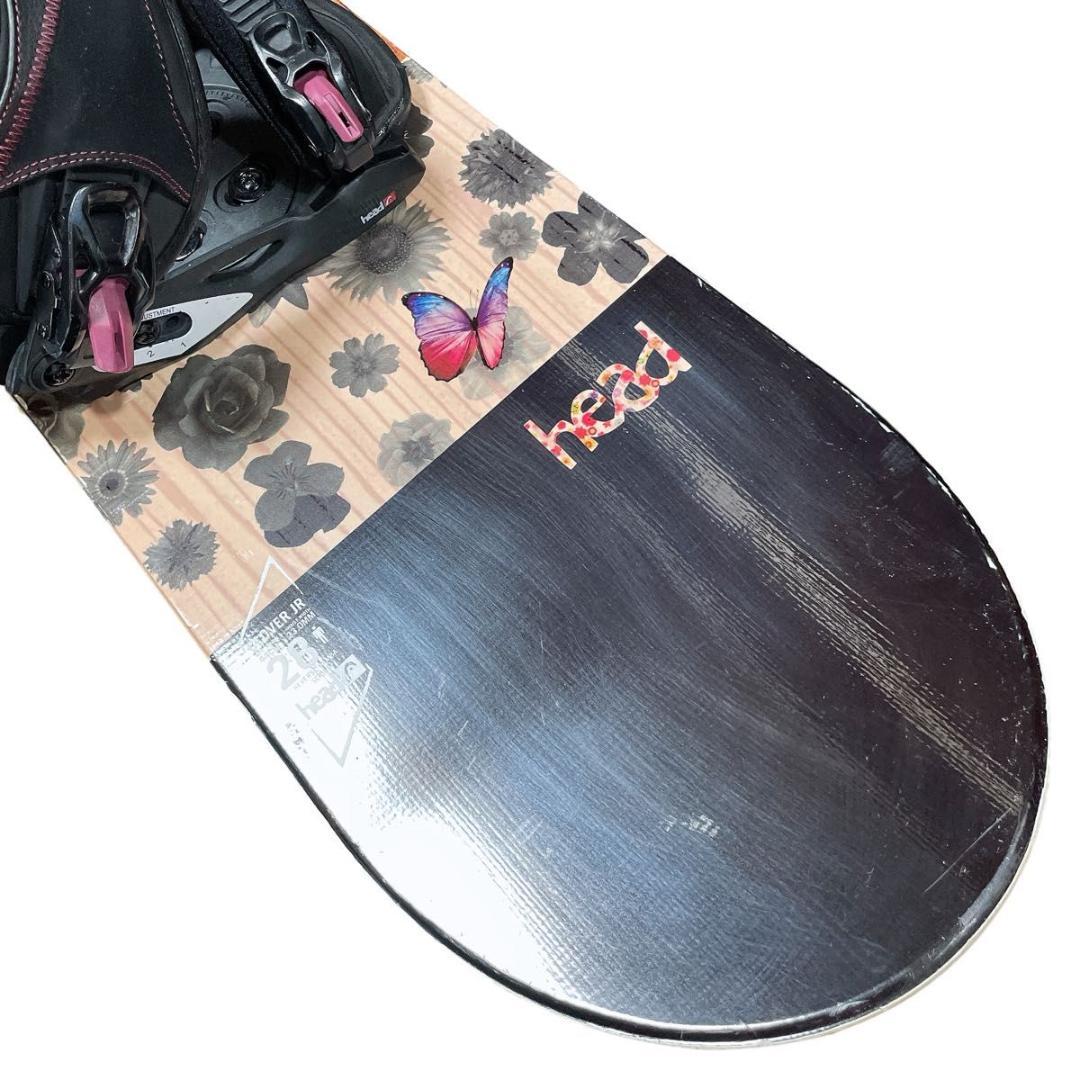 【ケース付き】スノーボード 2点セット「HEAD×HEAD」128cm ジュニア