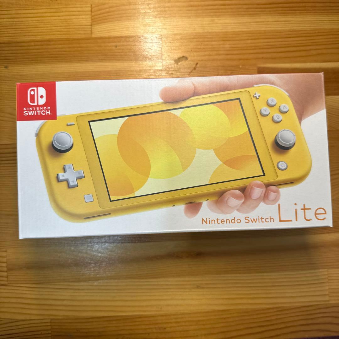 【新品未使用品】Nintendo Switch Lite 本体(イエロー)