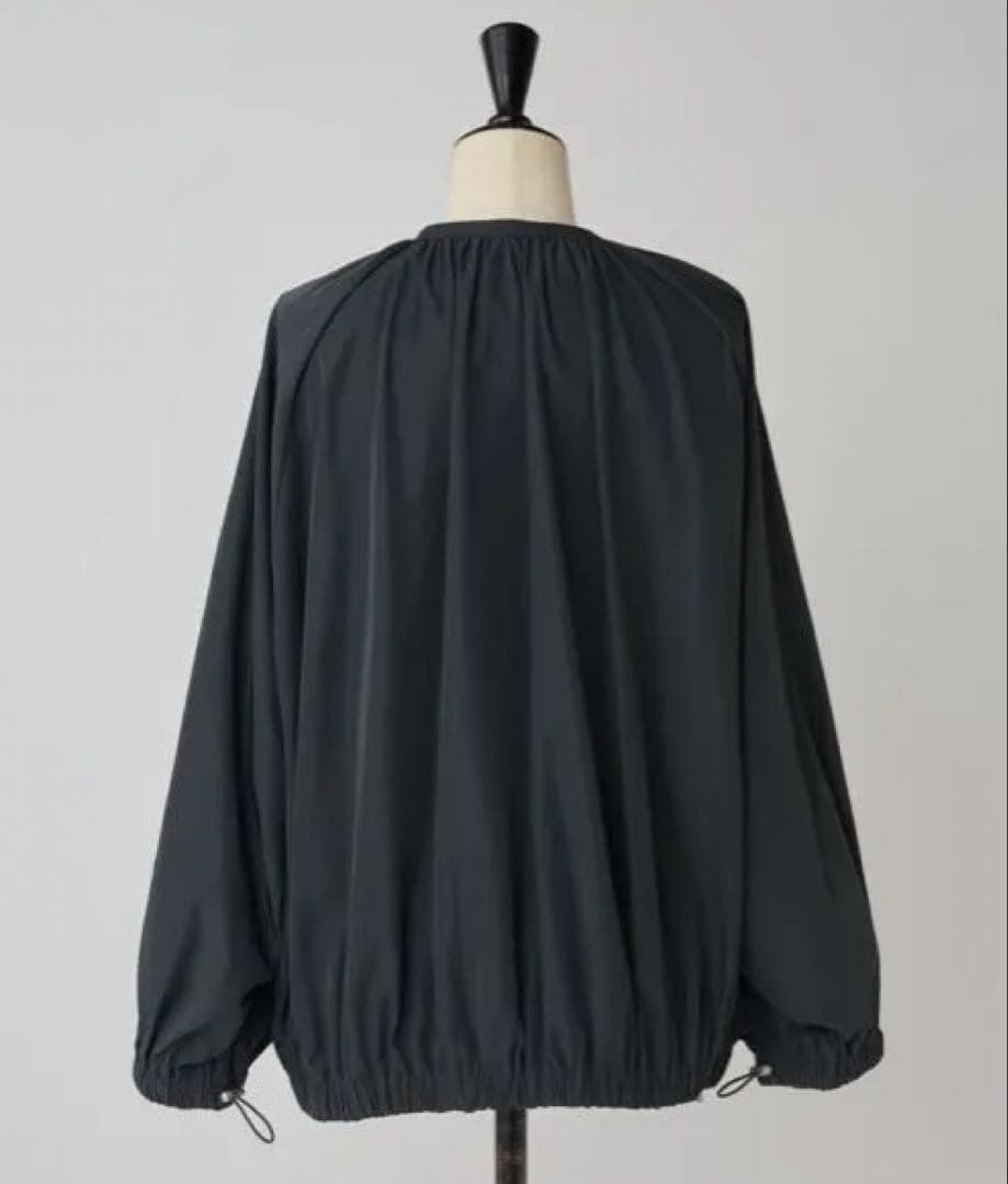 BEARDSLEY ビアズリー　ギャザーブルゾン グレー