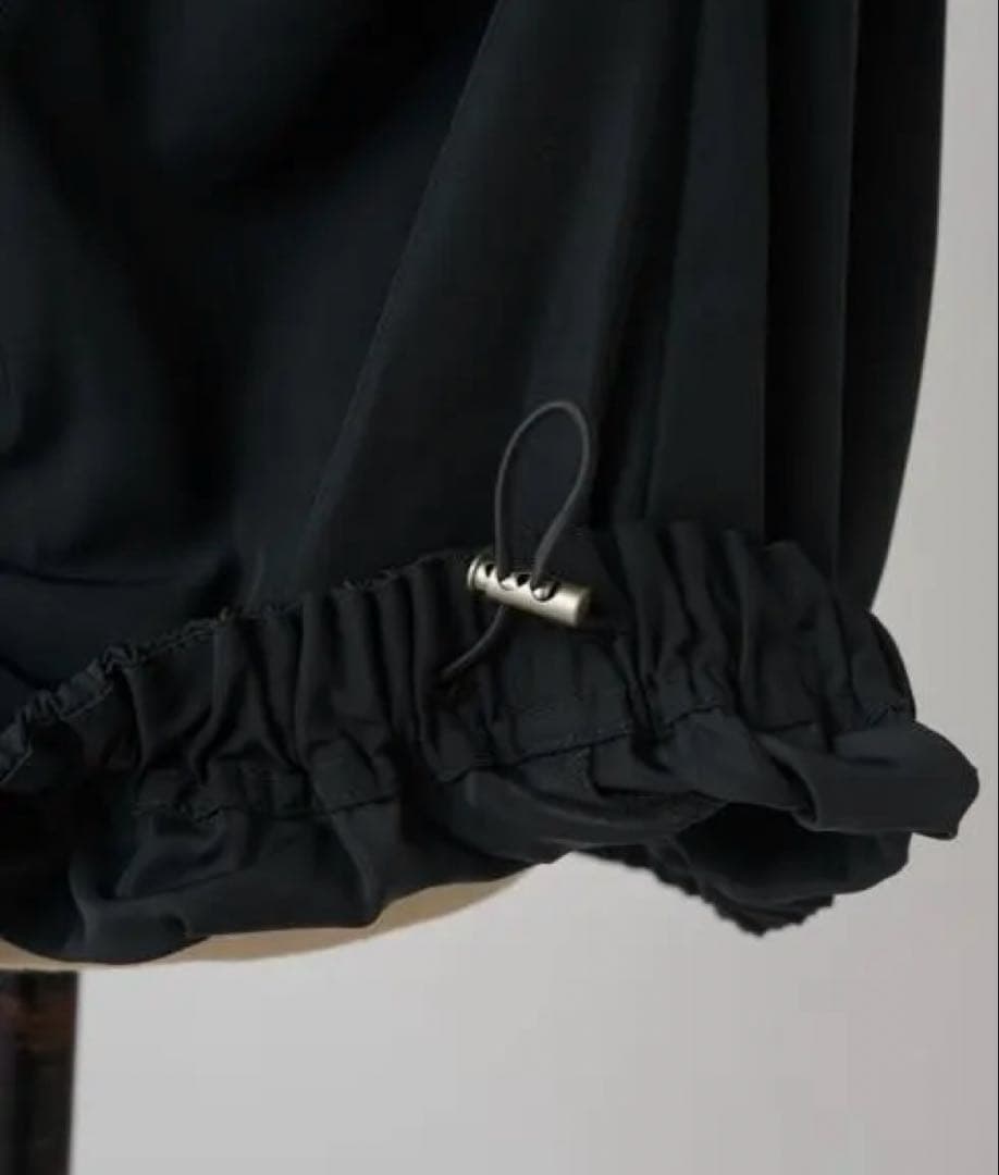 BEARDSLEY ビアズリー　ギャザーブルゾン グレー