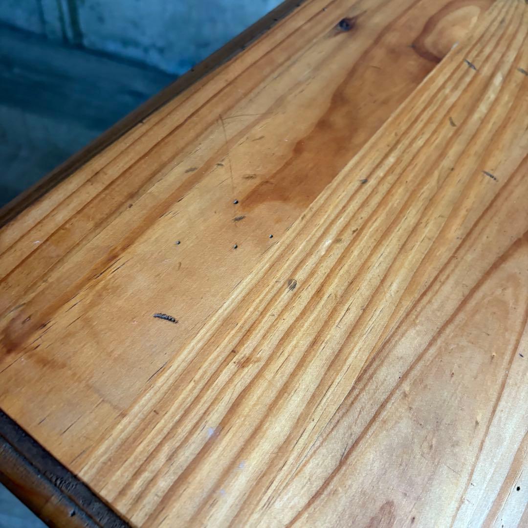 ヴィンテージ ミニキャビネット　サイドテーブル　スペイン　オイルフィニッシュ